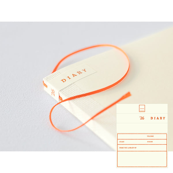 Midori MD 2026 Agenda, Weekly/Monthly - A6