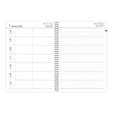 Midori 2026 Business Agenda, Weekly - A5, Brown