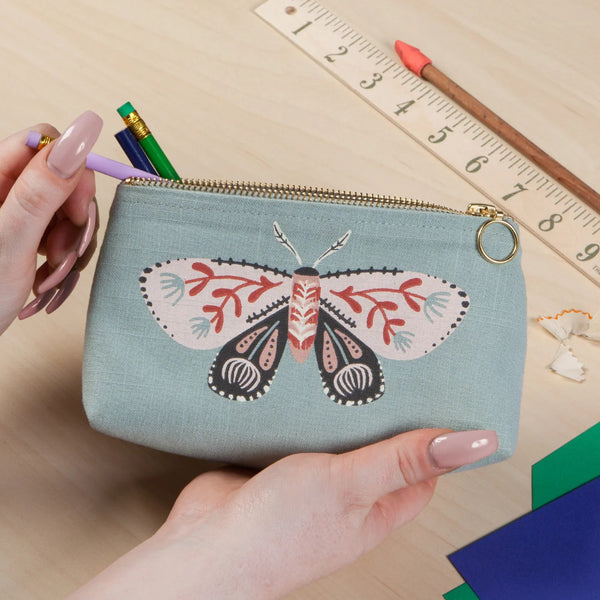 Danica Studio Small Zipper Pouch - Far & Away Butterfly