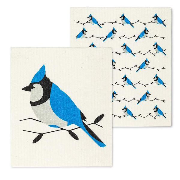 Abbott Swedish Sponge Cloths 2pk Blue Jay