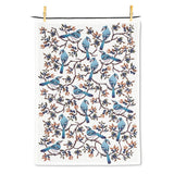 Abbott Cotton Dishtowel - Blue Jays & Berries