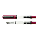 TWSBI Eco Plum & Onyx Fountain Pen, Medium