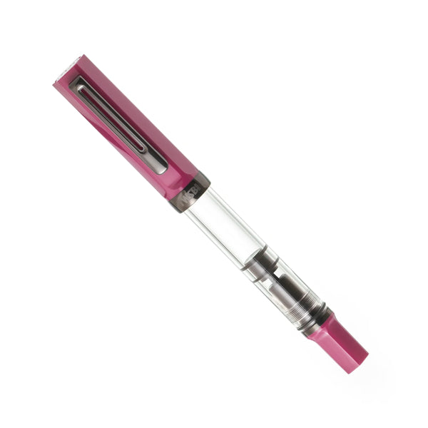 TWSBI Eco Plum & Onyx Fountain Pen, Medium