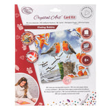 Craft Buddy DIY Crystal Art Card Kit - Kissing Robins
