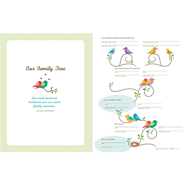 Peter Pauper Press Keepsake Journal - Memories For My Grandchild
