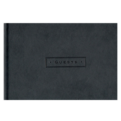 Peter Pauper Press Classic Black Guest Book