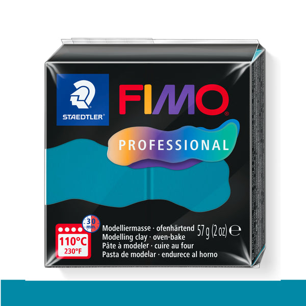Fimo Professional Polymer Clay 57g PETROL