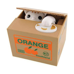 Jabco Mischief Cat Mechanical Money Saving Box – Midoco Art
