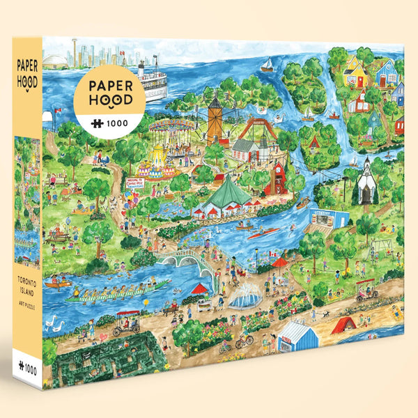 Paperhood Puzzle 1000pc Toronto Island