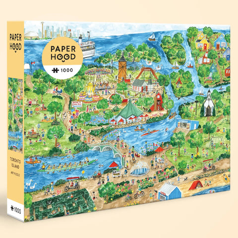 Paperhood Puzzle 1000pc Toronto Island
