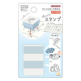 Bandai-Namco Sun-Star Pyokkori Popping Stamp Set 3pk Penguins