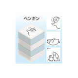 Bandai-Namco Sun-Star Pyokkori Popping Stamp Set 3pk Penguins