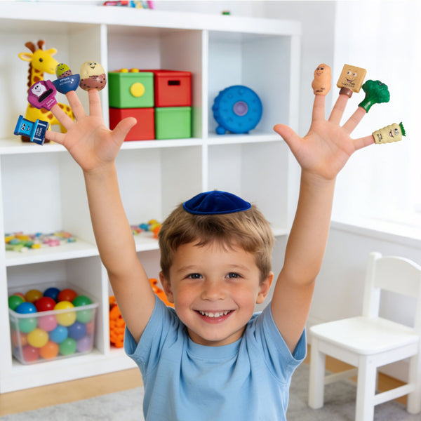 Rite Lite Passover Finger Puppets 8pk Four Questions