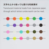 Stalogy 8mm Adhesive Washi Tape Dots - Ice Cream Colours
