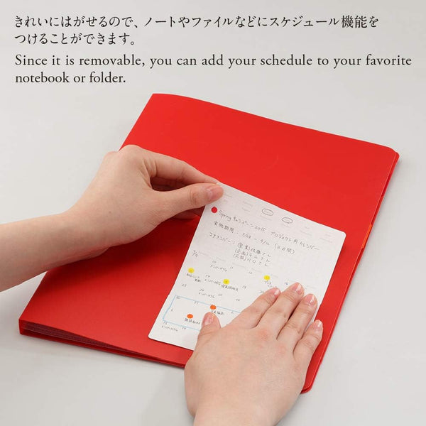 Stalogy Peel & Stick Calendar Sticker, Medium