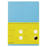 Stalogy 365 Day Grid Notebook - A5 Blue