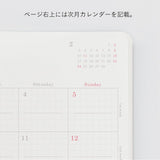 Stalogy 2026 Agenda - Monthly, B6 Slim, Grey
