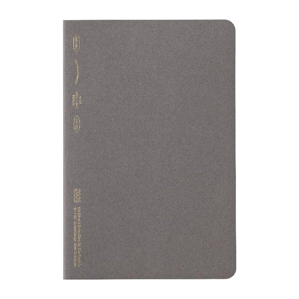 Stalogy 2026 Agenda - Monthly, B6 Slim, Grey