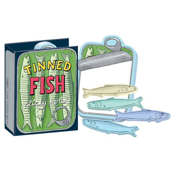 Unemployed Philosophers Sticky Notes Booklet - Tinned Fish