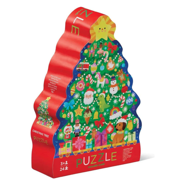 Crocodile Creek 24pc Floor Puzzle - Christmas Tree