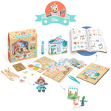 Djeco Mi House DIY Dollhouse Kit - Mia