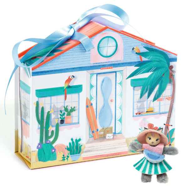 Djeco Mi House DIY Dollhouse Kit - Mia
