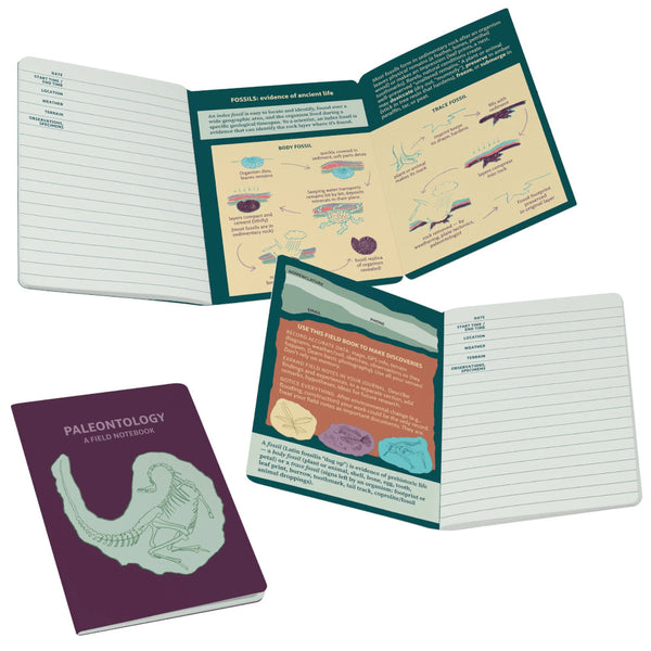 Unemployed Philosophers Guild Pocket Notebook - Paleontology