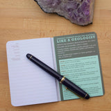 Unemployed Philosophers Guild Pocket Notebook - Geology