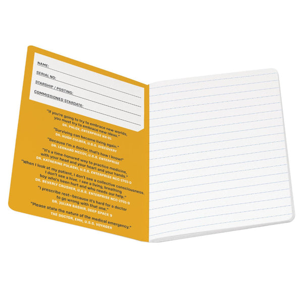Unemployed Philosophers Guild Pocket Notebook - Star Trek Medical