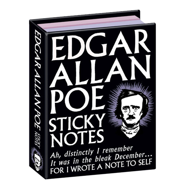 Unemployed Philosophers Sticky Notes Booklet - Edgar Allan Poe