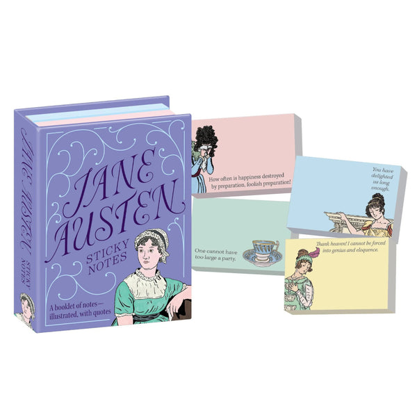 Unemployed Philosophers Sticky Notes Booklet - Jane Austen