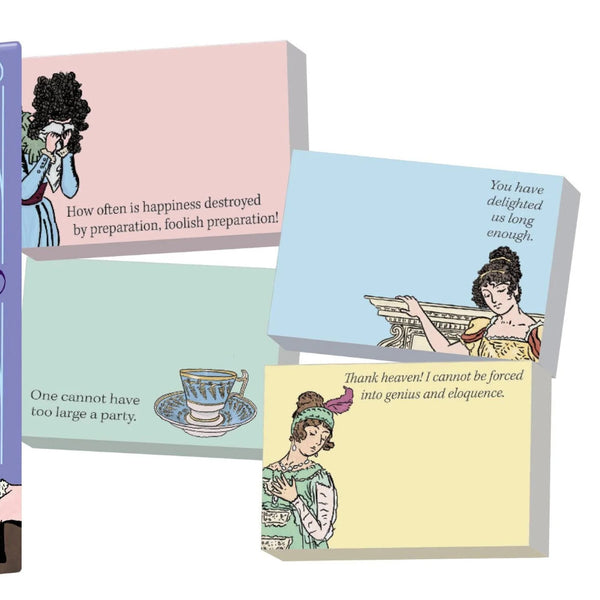 Unemployed Philosophers Sticky Notes Booklet - Jane Austen