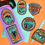 Turtle's Soup Vinyl Sticker - Bigfoot Cryptid Sighting