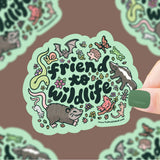 Turtle's Soup Vinyl Sticker - Friend To Wildlife