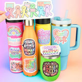 Turtle's Soup Vinyl Sticker - Queer Pride Animals