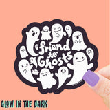 Turtle's Soup Vinyl Sticker, Glow-in-the-Dark - Friend To Ghosts