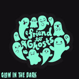 Turtle's Soup Vinyl Sticker, Glow-in-the-Dark - Friend To Ghosts