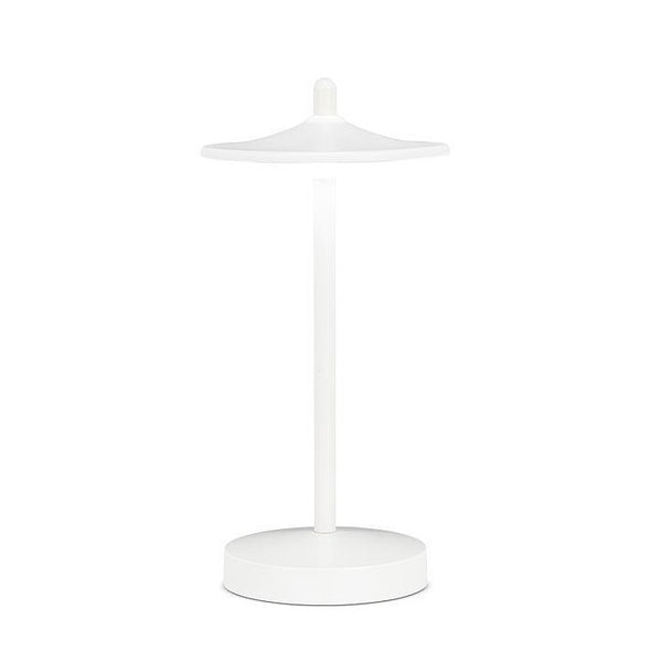 Abbott Disc Shade Mini Cordless LED Light - White