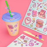 Turtle's Soup Glitter Vinyl Sticker Sheet - Dungeon Adventure
