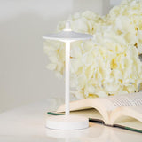 Abbott Disc Shade Mini Cordless LED Light - White