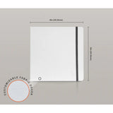 Etchr 100% Cotton Mixed Media Sketchbook, 8" Square, Cold Pressed