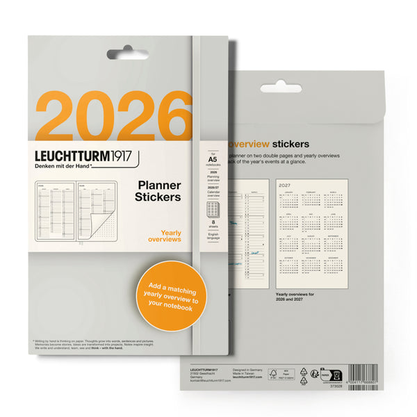 Leuchtturm1917 2026 Planner Stickers - A5