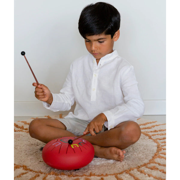 Tambú Tongue Drum Kit, 11 Notes - Scarlet Sunset