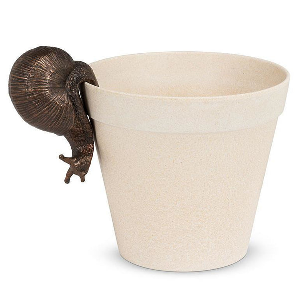Abbott Pot Hanger - Bronze Snail