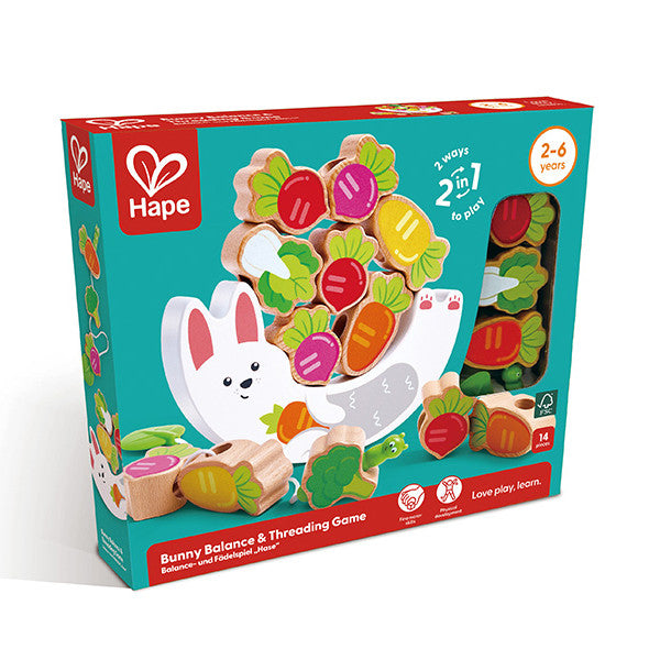 Hape Bunny Balance & Threading Game
