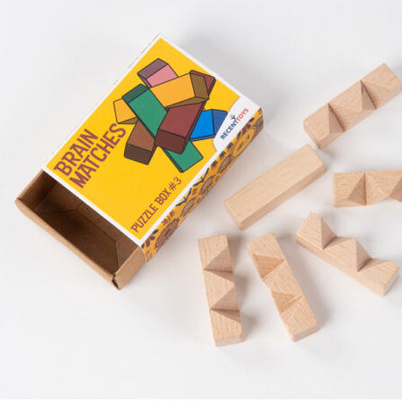 Recent Toys Brain Matches Puzzle, Assorted