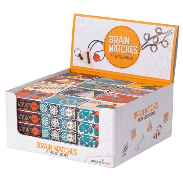 Recent Toys Brain Matches Puzzle, Assorted
