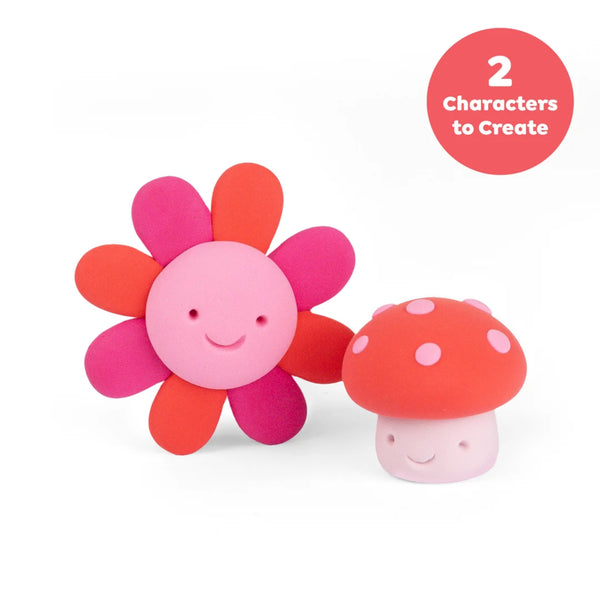 Tiger Tribe Super Clay - Sunset (Pink & Red)