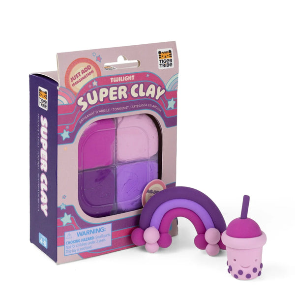 Tiger Tribe Super Clay - Twilight (Purples)