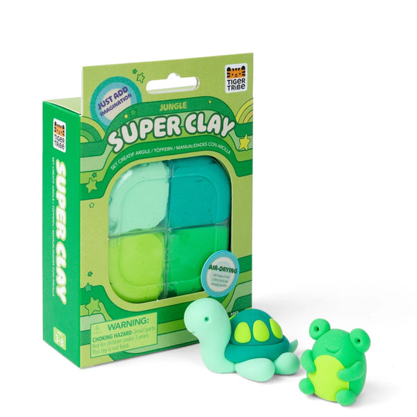 Tiger Tribe Super Clay - Jungle (Greens)